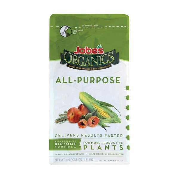 Jobes Jobe's Organic Granules All Purpose Plant Food 4 lb 09526 - main